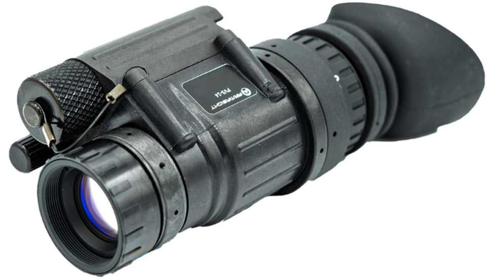 Armasight PVS-14 Multi-Purpose Night Vision Monocular w/ 3x Lens, Bravo Gen 3 Ghost White Phosphor IIT, Black, Black, NAMPVS1401G9DABB1