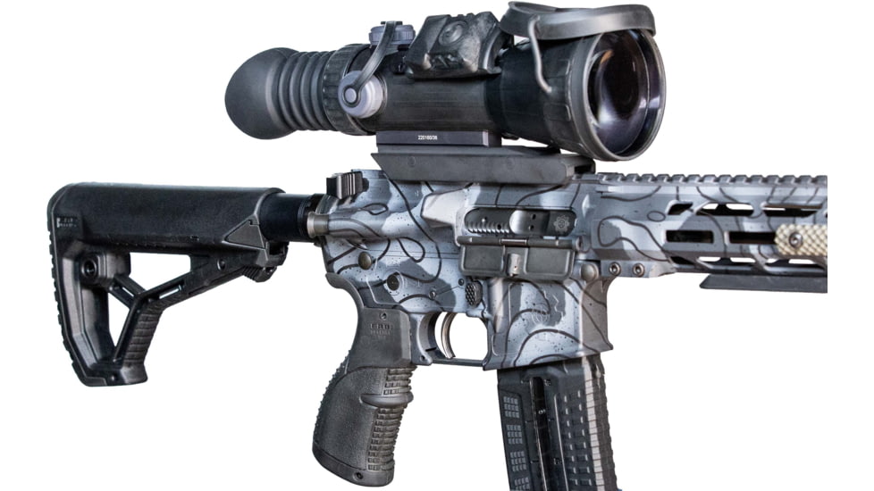Armasight Vulcan 4.5x Magnification Night Vision Riflescope, Powered By Pinnacle Gen 3 Ghost White Phosphor IIT, Gray, NRWVULCAN4G9DX2