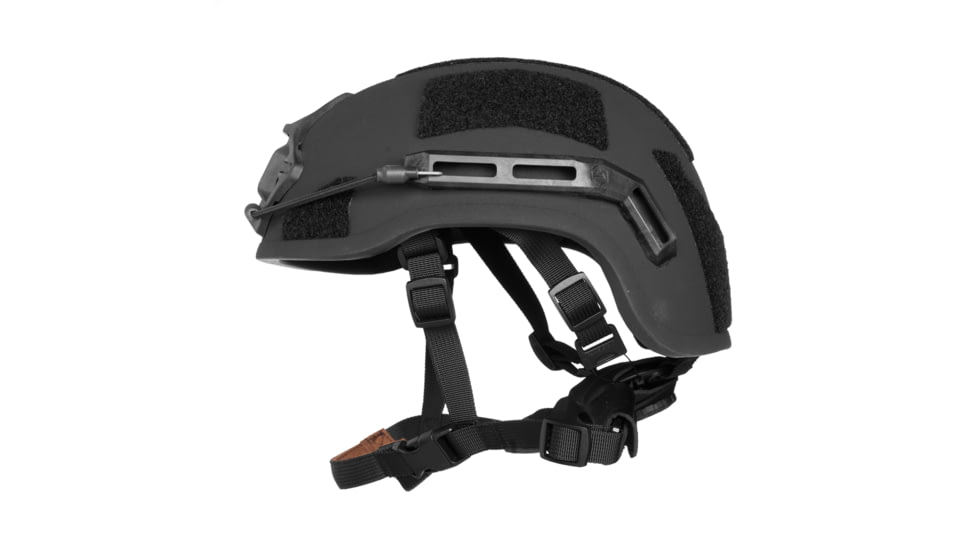 ArmorSource Aire EX Rifle Resistant High Protection Fully Loaded Assault Helmet, High Cut, Black, Small, 600SHCBKSU3LR3KV2