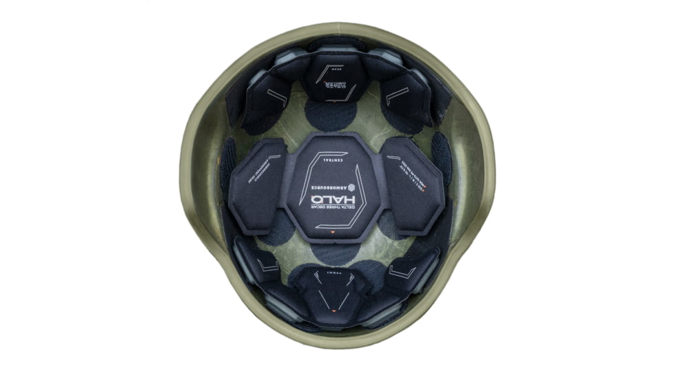 ArmorSource Aire II Full Cut U.S. Army Next Generation Advanced Fully Loaded Combat Helmet, Cam Green, Medium, 501G2MRCCGSU3LR3KV2