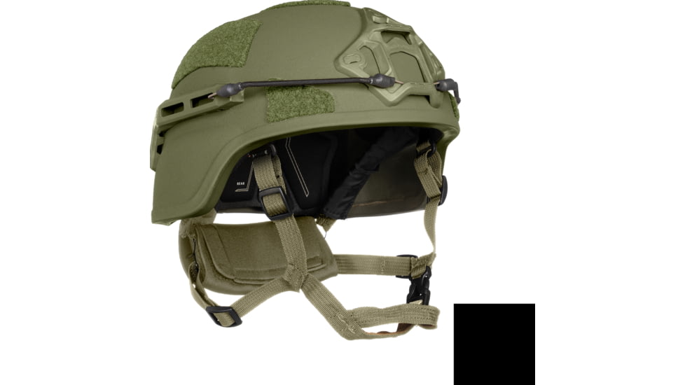 ArmorSource Aire II Full Cut U.S. Army Next Generation Advanced Fully Loaded Combat Helmet, Black, Medium, 501G2MRCBKSU3LR3KV2