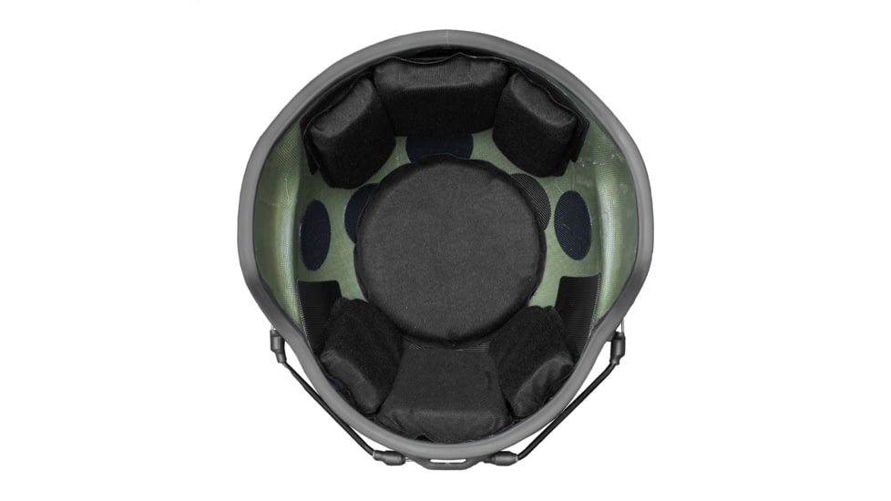 ArmorSource Aire LE Full Cut Ultra Lightweight Law Enforcement Fully Loaded Level IIIA Tactical Helmet, Black, Small, AIRELESRCBKSU3LR3KV2