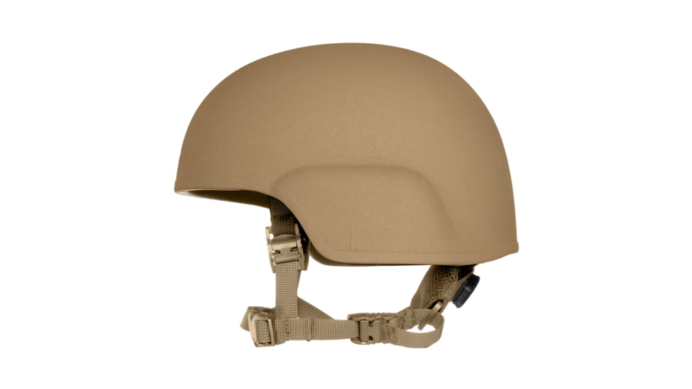 ArmorSource AS-200 Full Cut NIJ IIIA Tactical Helmet, Coyote Brown, Extra Large, 200XLRCCBS
