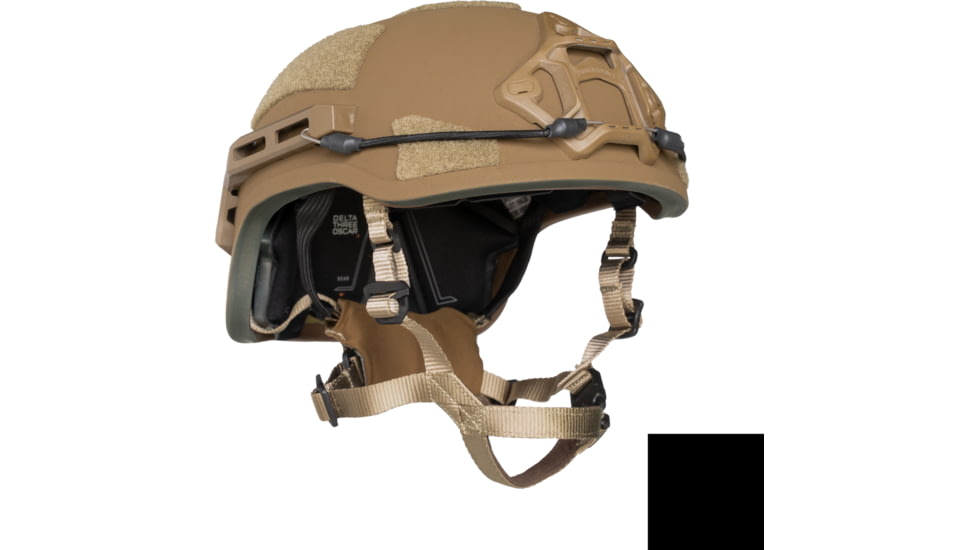 ArmorSource AS-223 Enhance Trauma Fully Loaded Reduction Helmet, High Cut, Black, Small, 223SHCBKSR20P15U3LR3KV2