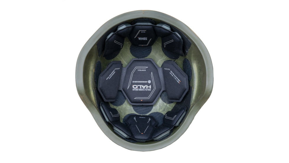 ArmorSource AS-223 Enhance Trauma Fully Loaded Reduction Helmet, Regular Cut, Coyote Brown, Large, 223LRCCBSR20P15U3LR3KV2