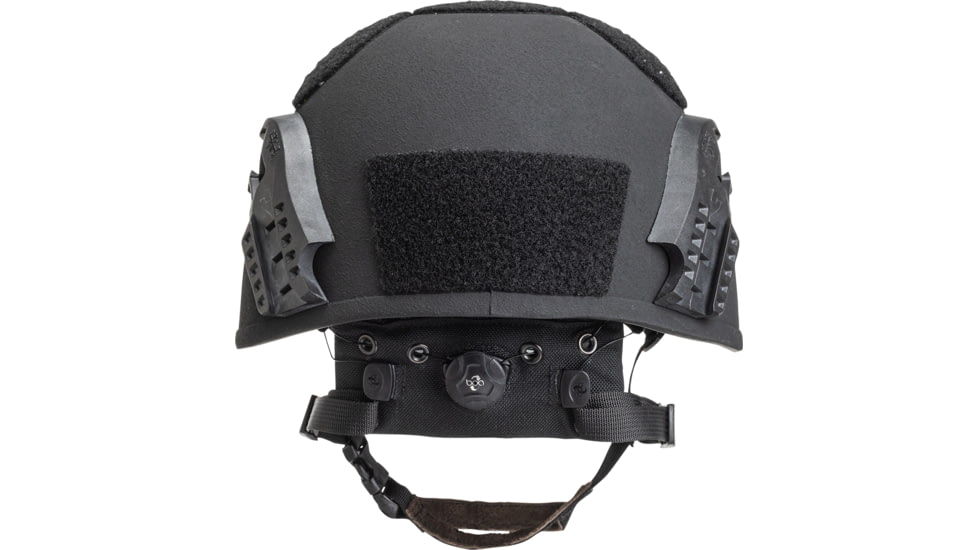 ArmorSource Aire Le - Law Enforcement Ultra-Lightweight Fully Loaded Reguar-Cut Ballistic Helmet, Black, Medium, AIRELE-RCM-R10P2-R-W3-V-BK