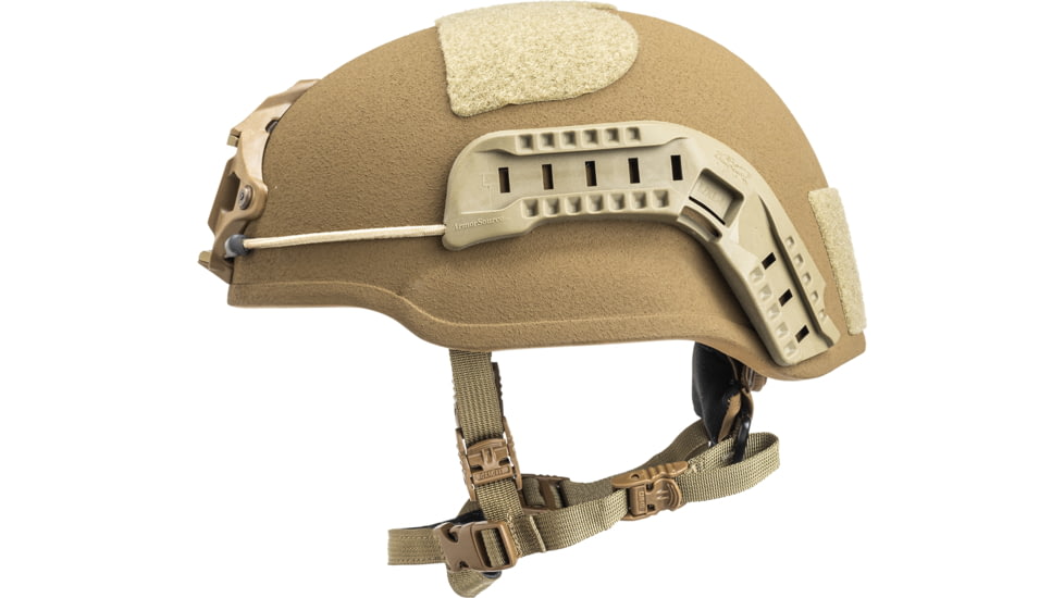ArmorSource AS-501 Gen II U.S. Army Next Generation Advanced Fully Loaded Regular-Cut Combat Helmet, Small, Coyote Brown, 501G2-RCS-R10P3-R-W3-V-CB