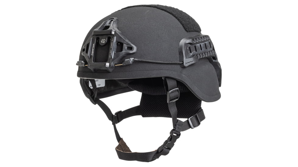 ArmorSource AS-501 Gen2 U.S. Army Advanced Fully Loaded Regular-Cut Combat Helmet, Black, Small, 501G2-RCS-R10P3-R-W3-V-BK