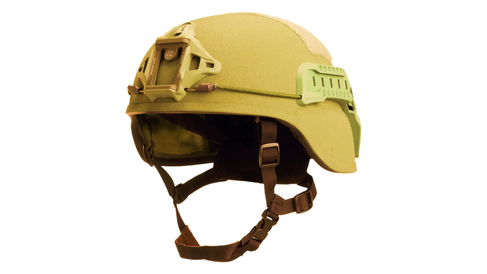 ArmorSource AS-501 Gen2 U.S. Army Advanced Fully Loaded Regular-Cut Combat Helmet, Tan, Extra Large, 501G2-RCXL-R10P3-R-W3-V-TN