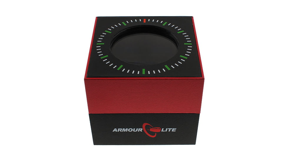 Armourlite Operator Series Tritium Watch, Black/Black/White, 43.5mm, AL1501