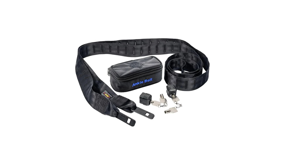 ASP 120 in Ankle Belt w/ 2 Locks &amp; 4 Keys, Black, 56129