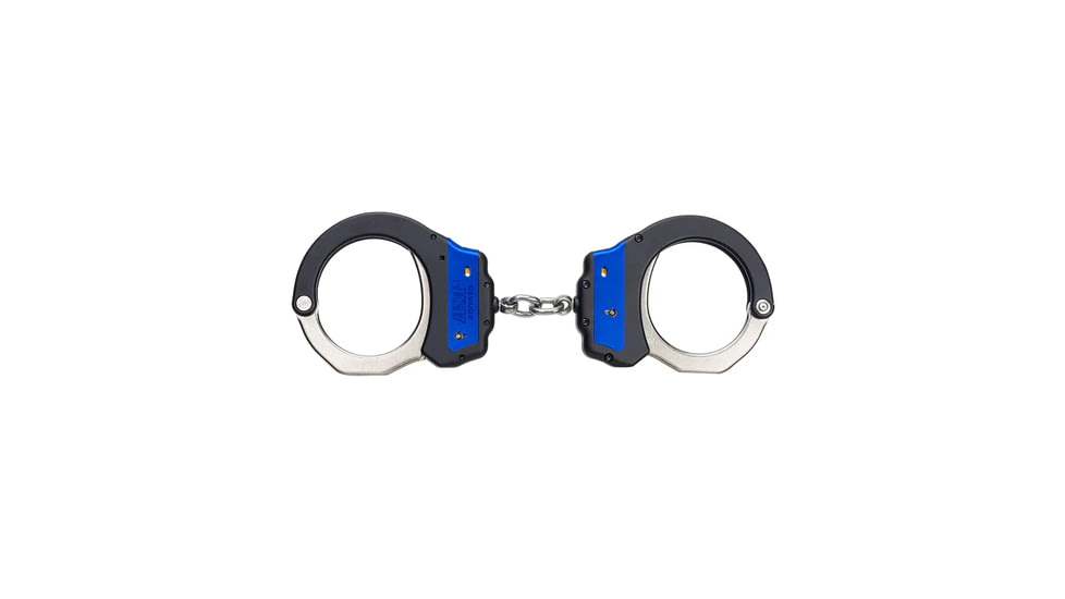 ASP Ultra Plus Handcuffs, Identifier Chain, Steel Bow, Blue, 56062