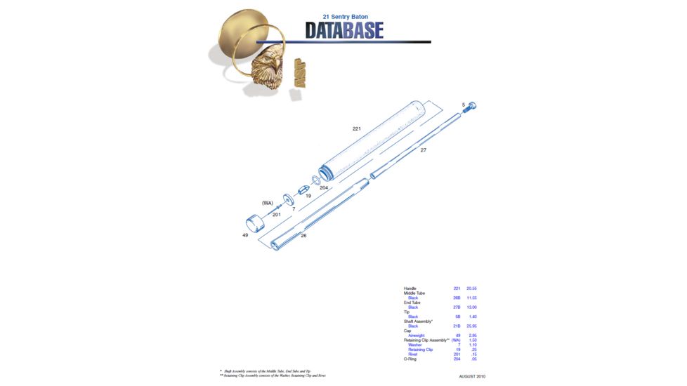 ASP S16 Sentry Baton 16 inch 52200