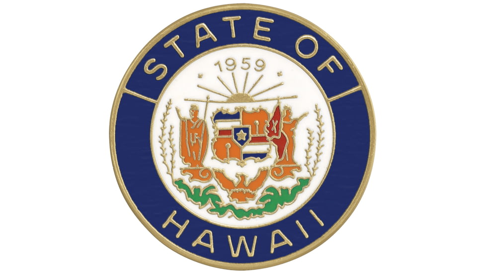 ASP State Seal Logo Cap, Brass - Hawaii 54151