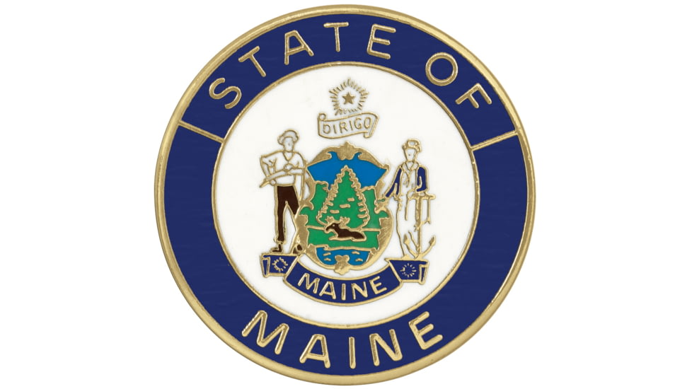 ASP State Seal Logo Cap, Brass - Maine 54159