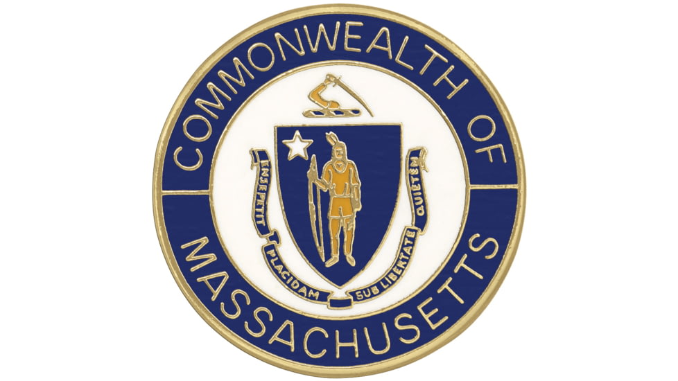 ASP State Seal Logo Cap, Brass - Massachusetts Commonwealth 54161