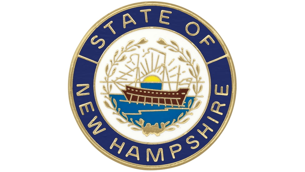 ASP State Seal Logo Cap, Brass - New Hampshire 54169