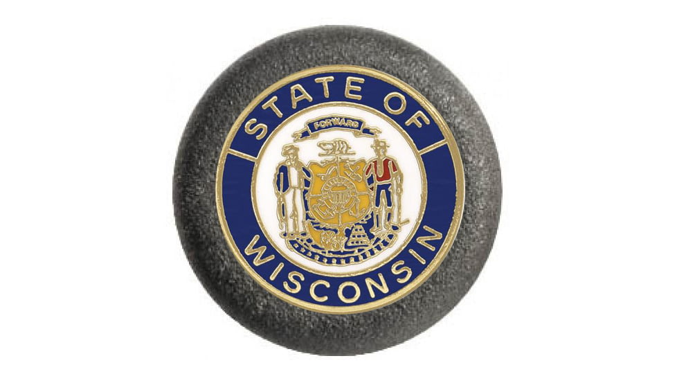 ASP State Seal Logo Cap, Brass - Wisconsin 54189