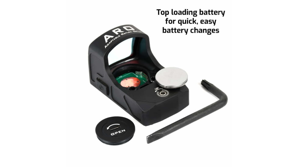 AT3 Tactical ARO Micro Red Dot Reflex Sight with Absolute Cowitness, AT3-ARO-83