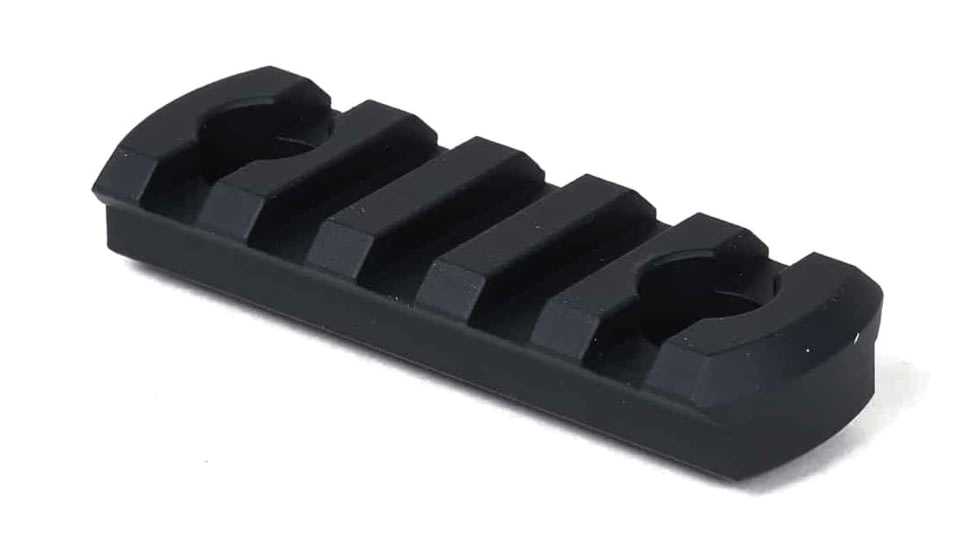 AT3 Tactical M-LOK Rail Section, 5 Slots, Black, 5SRS-MLOK-AT3