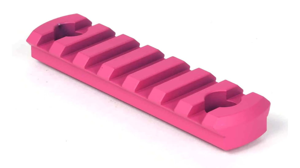 AT3 Tactical M-LOK Rail Section, 7 Slots, Pink, 7SRS-MLOK-AT3-PNK