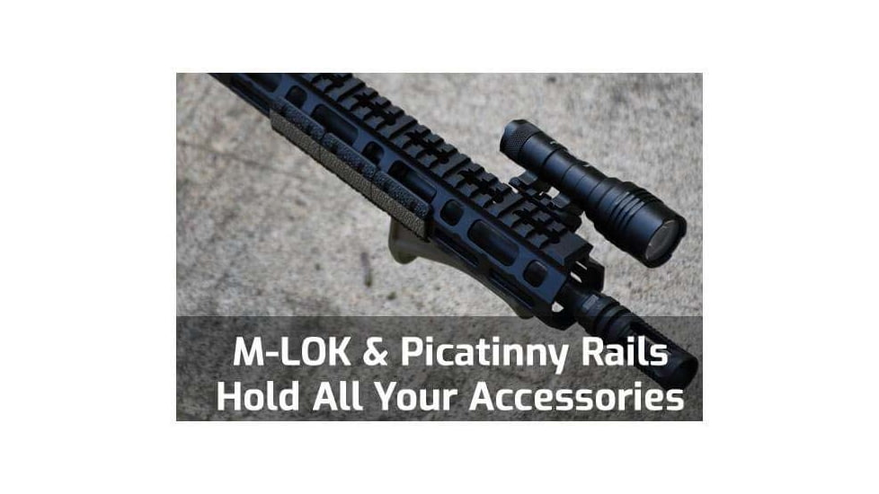 AT3 Tactical SPEAR M-Lok AR-15 Free Float Handguard, 15 in, Black, AT3-MLOK-15