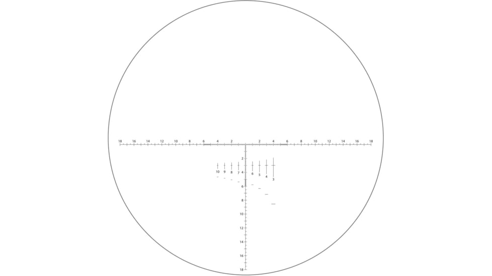Athlon Optics Ares Gen II UHD 22x Spotting Scope Eye Pieces, Mil Reticle, Black, 312006