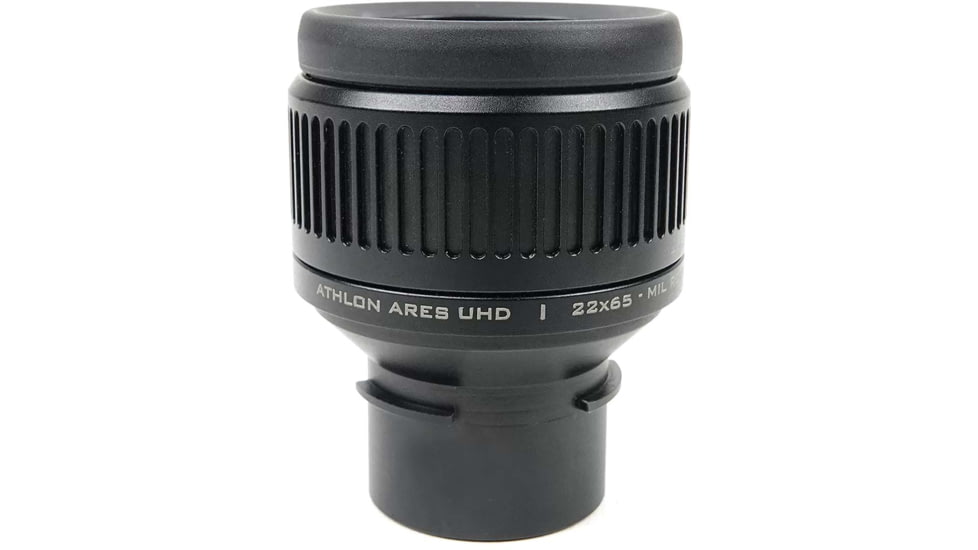 Athlon Optics Ares Gen II UHD 22x Spotting Scope Eye Pieces, Mil Reticle, Black, 312006