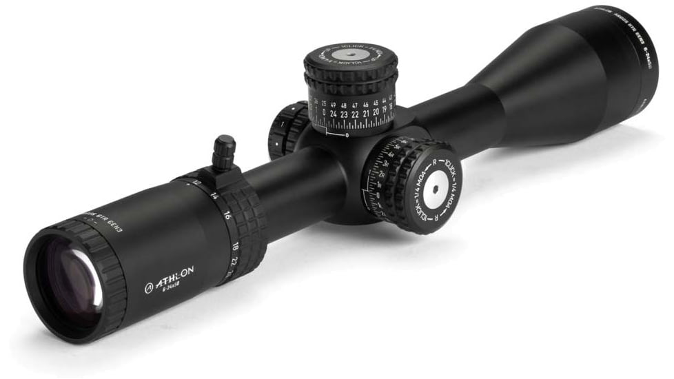 Athlon Optics Argos BTR GEN3 6-24X50 30mm Tube Rifle Scope, FFP, APLR11 IR MOA Reticle, Black, 214074