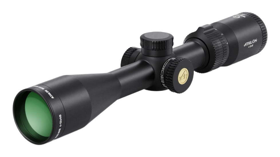 Athlon Optics Neos HMR 4-12x40 1 in Tube Rifle Scope, Second Focal Plane