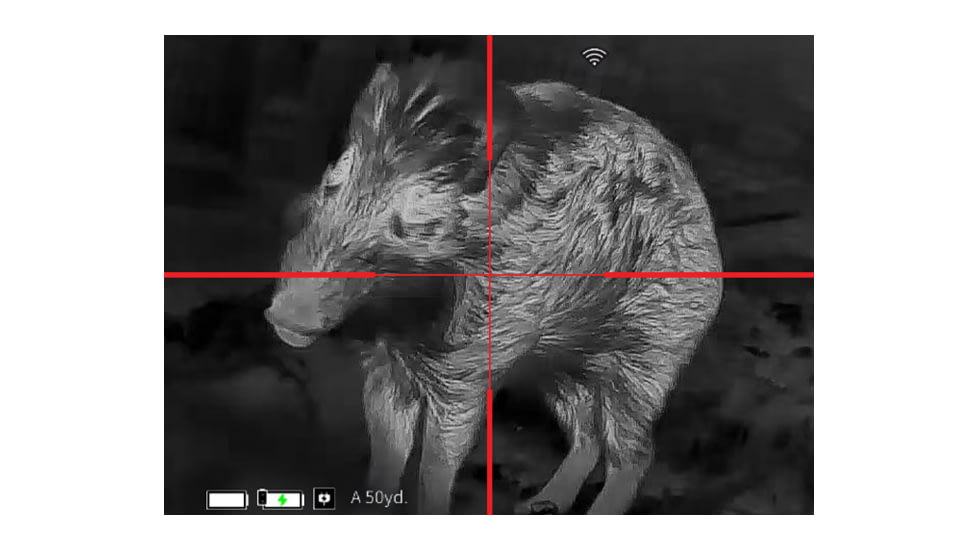 Athlon Optics Cronus ATS PRO 25P-250 3.6-14.4x25mm Thermal Rifle Scope, 50 Hz, 256x192 pixels, Black, 210145