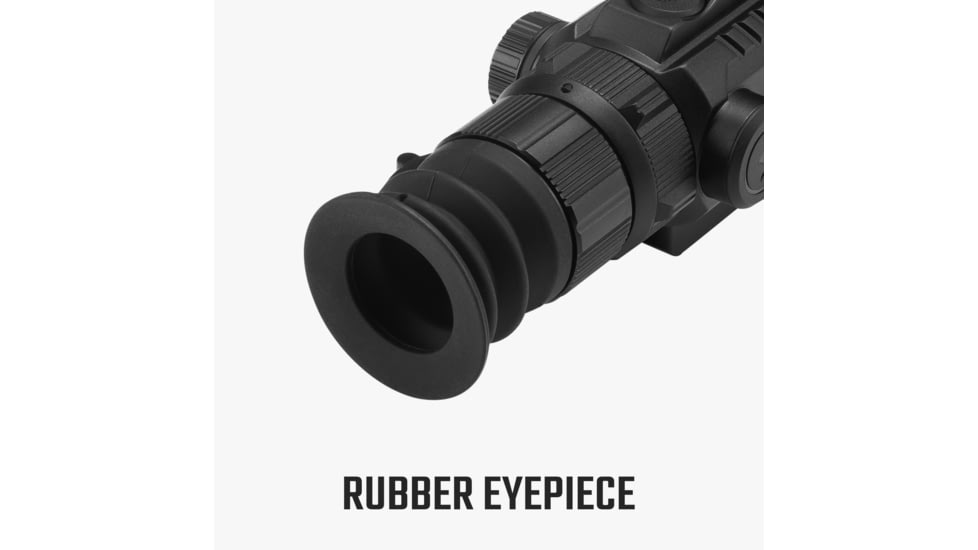 Athlon Optics Cronus ATS PRO 25P-250 3.6-14.4x25mm Thermal Rifle Scope, 50 Hz, 256x192 pixels, Black, 210145