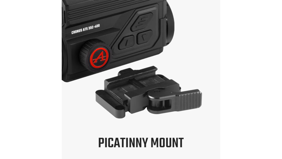 Athlon Optics Cronus ATS Pro 35C-400 9.5x Clip-on Thermal, 400x300, Black, 210140