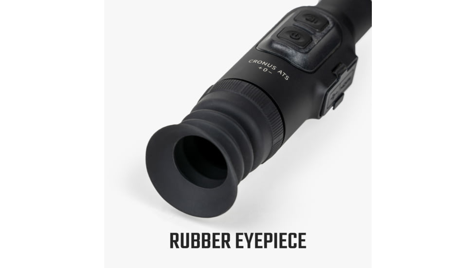 Athlon Optics Cronus ATS Pro 50-640 2.36-18.9x Thermal Scope, 640x480, Black, 210139