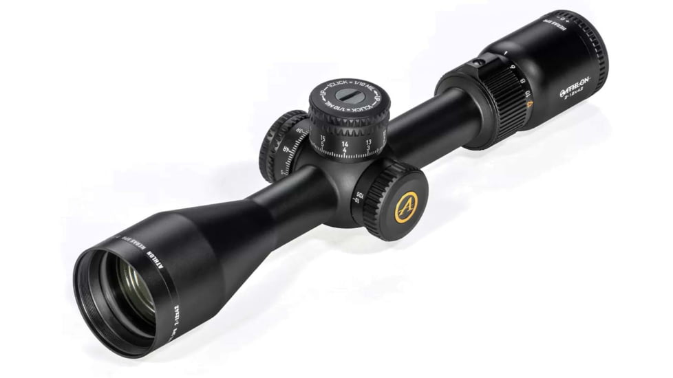 Athlon Optics Heras SPR 2-12x42mm AAGR1 Rifle Scope, 1in, Second Focal Plane, MIL Reticle, Black, 214502