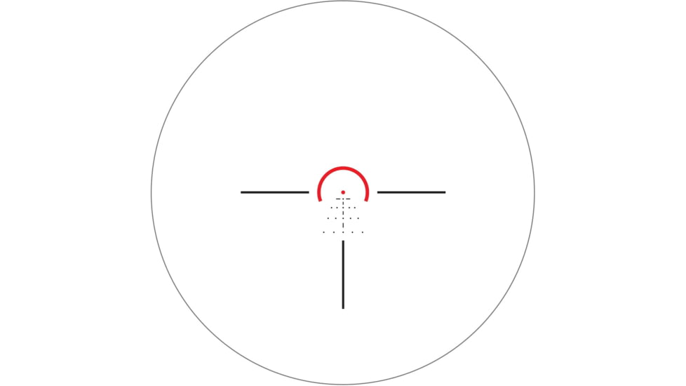 Athlon Optics Midas BTR Gen II HD 1-6x24mm ATSR4 Rifle Scope, 30mm, Second Focal Plane, IR Reticle, Black, 213013