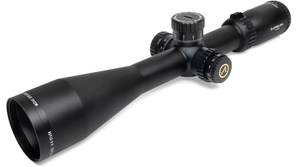 Athlon Optics Midas BTR Gen II HD 4.5-27x50mm APRS4 Rifle Scope, 30mm, Second Focal Plane, IR Mil Reticle, Black, 213024