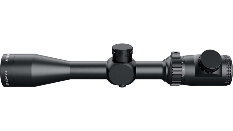 Athlon Optics Neos Rifle Scope, 3-9 x 40mm, SFP, 1in Tube, Illuminated BDC 500 Reticle,Matte, Black, 216002