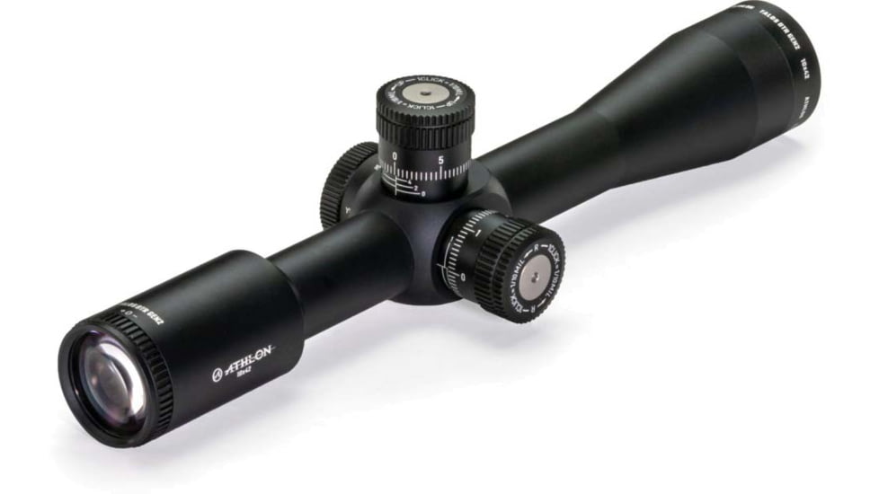 Athlon Optics Talos BTR GEN2 10x42mm 30mm Tube Rifle Scope, SFP, APRS2A MIL Reticle, Black, 215033