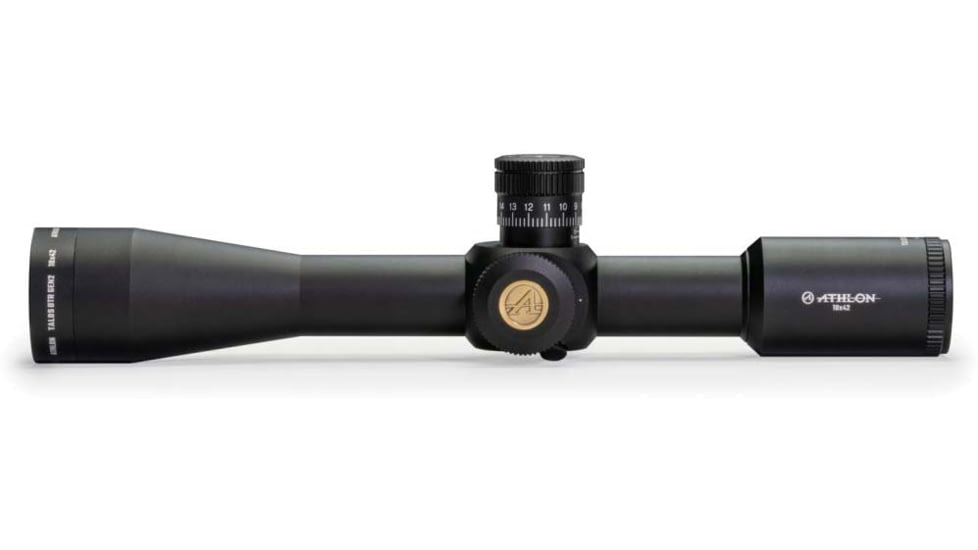 Athlon Optics Talos BTR GEN2 10x42mm 30mm Tube Rifle Scope, SFP, SFP, AAGR1 MOA Reticle, Black, 215032