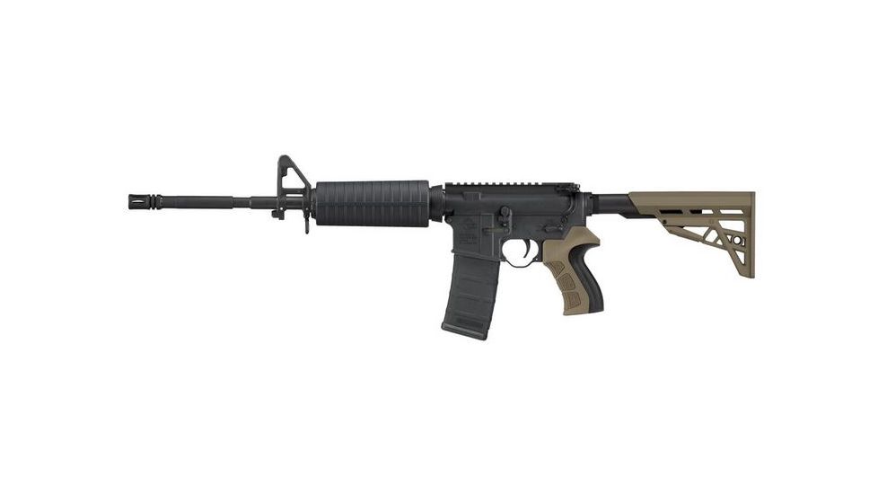 Advanced Technology International - ATI AR-15 TactLite Six Position Mil-Spec Stock With Military Buffer Tube Assembly Flat Dark Earth