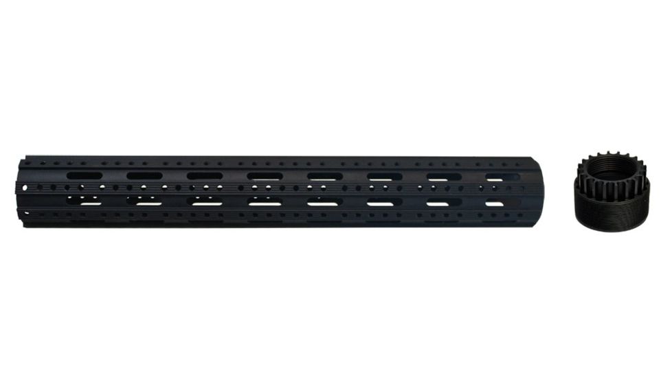 ATI Outdoors AR-15 8-Sided 15in. Free Float Forend &amp; Slotted Barrel Nut A.5.10.1420