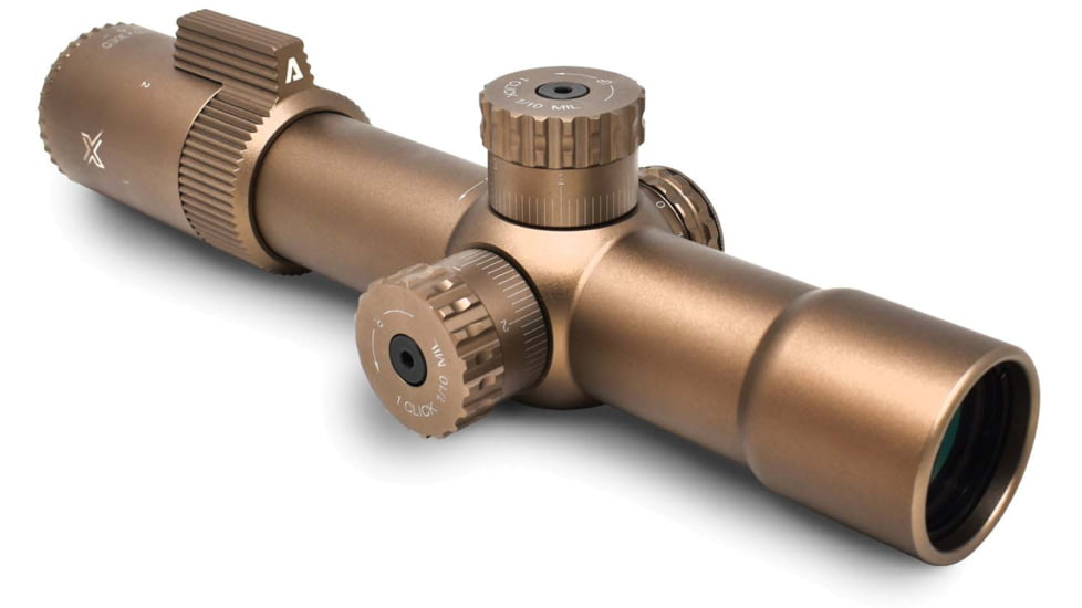 Atibal X Rifle Scope, 1-10x30mm, 35mm Tube, First Focal Plane, XV2 Reticle, Anodize, Bronze, AT-X-BNZ