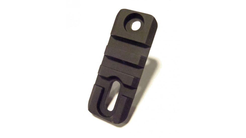 Atlas Bipods 2.05in 1913 Rail, Radius Back with slotted hole spacings 1.2-1.6in, Black BT49