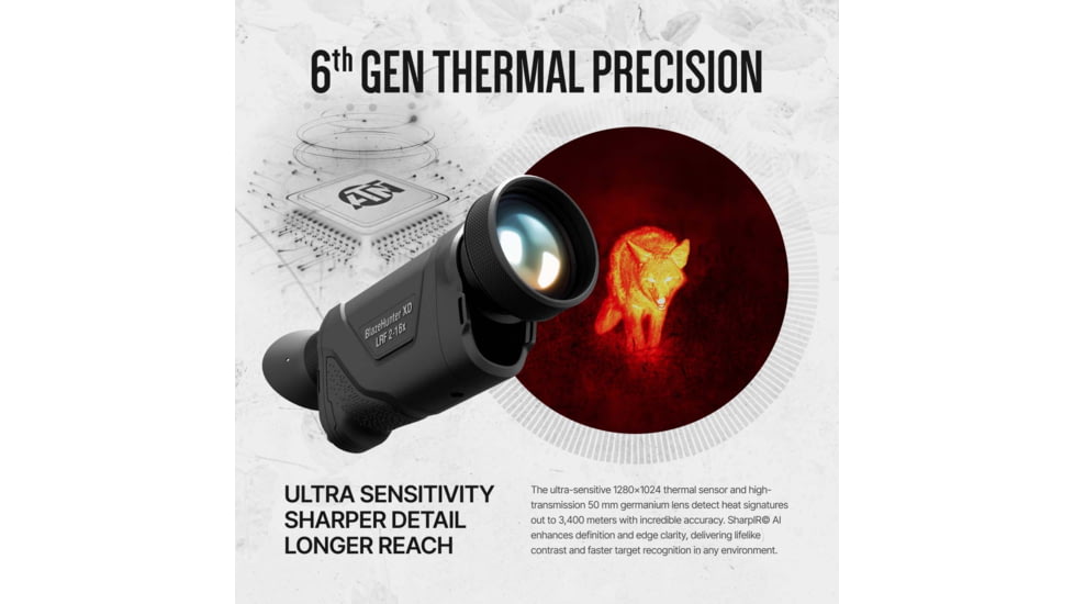 ATN BlazeHunter XD 2-16x50mm Thermal Monocular