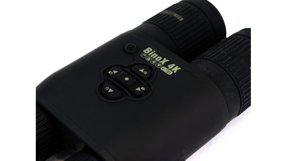 ATN BinoX 4K 4-16x40mm Smart Day/Night Rangefinder Binocular, Matte, Black, DGBNBN4KLRF