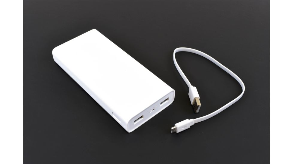 ATN Extended Power 20,000 mAh Battery Kit, w/Cable &amp; Buttstock Pouch ACMUBAT160