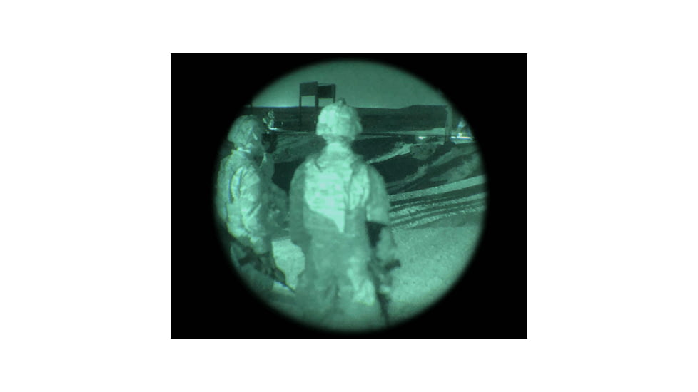 ATN PS31-2 Dual Tube Night Vision Goggle/Binocular BNVD 51 FOV, Gen 2+, 60-64lp/mm - P43 Green Phosphor, Black, NVGOPS3152G