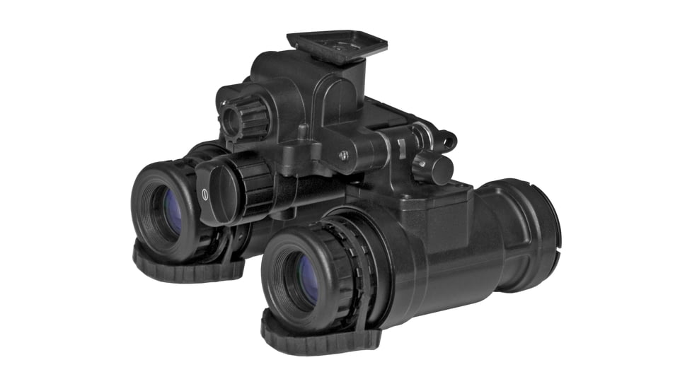ATN PS31-2 Dual Tube Night Vision Goggle/Binocular BNVD 51 FOV, Gen 2+, 60-64lp/mm - P43 Green Phosphor, Black, NVGOPS3152G
