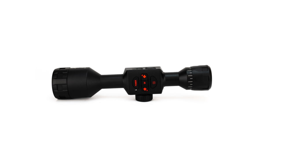 ATN ThOR 4 Thermal Smart HD Rifle Scope, 1.25-5x19mm, 30mm Tube, Black, TIWST4381A